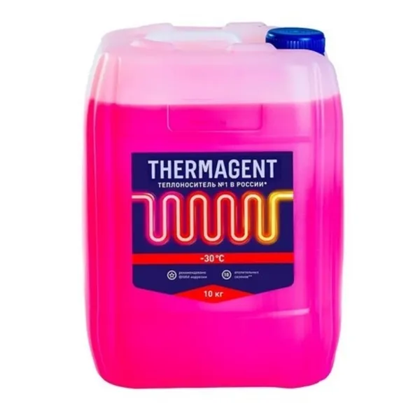 Теплоноситель Thermagent -65°C, 10л, красный