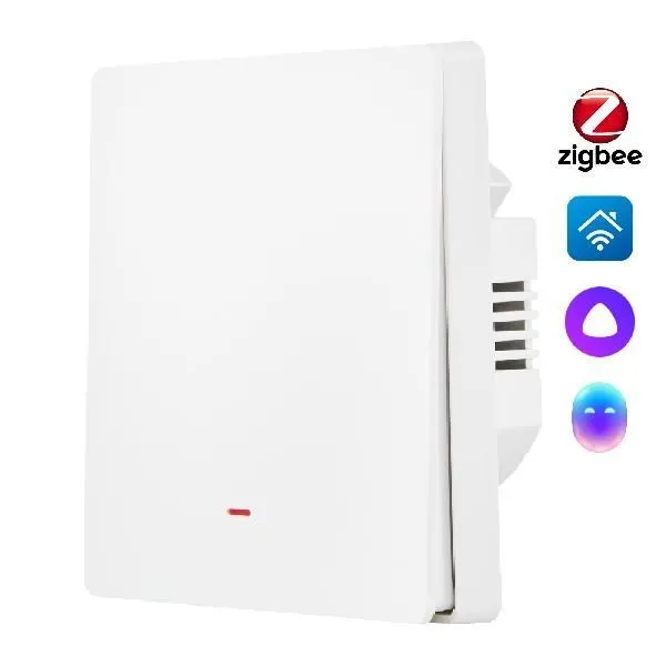 Выключатель Hommyn zigbee 1 клавиша SWZBNN01W (без нейтрали)