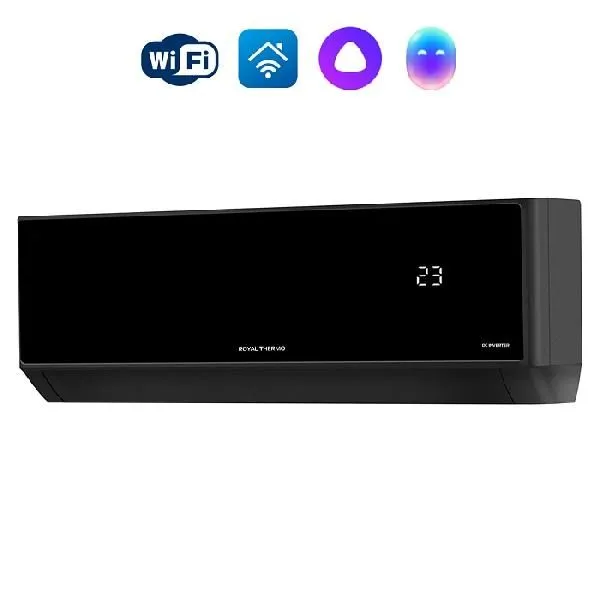 Внутренний блок Royal Thermo MULTI COMBO ERP DC RTFMI/in-12HN8/black инверторной мульти сплит-системы