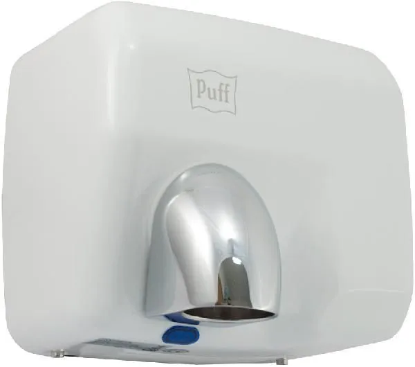 Puff-8845 электросушилка для рук, белый, нержавейка