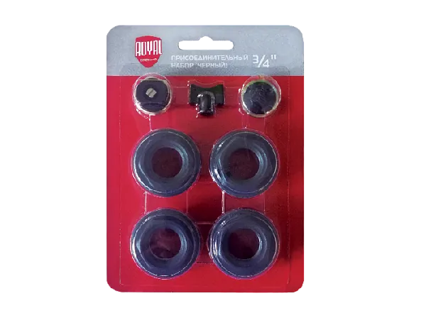 Набор присоединительный Royal Thermo 3/4'' black