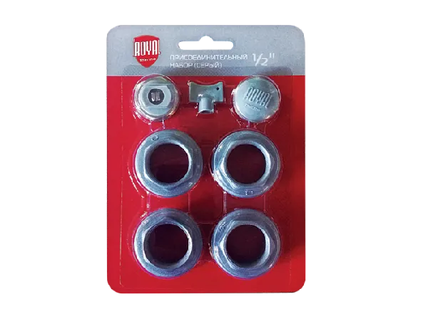 Набор присоединительный Royal Thermo 1/2'' silver