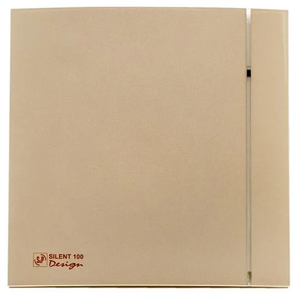 Осевой вентилятор Soler&Palau Silent-100 CZ Champagne Design - 4C [5210607200]
