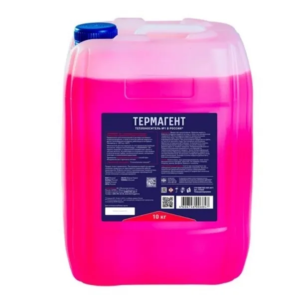 Теплоноситель Thermagent -65°C, 10л, красный