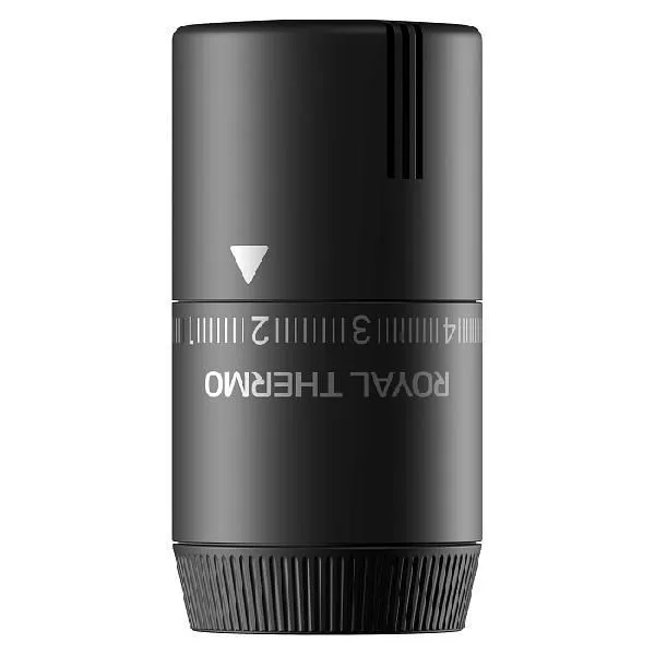 Термоголовка Royal Thermo Design М30х1,5 RTO 07.0008 (черный)