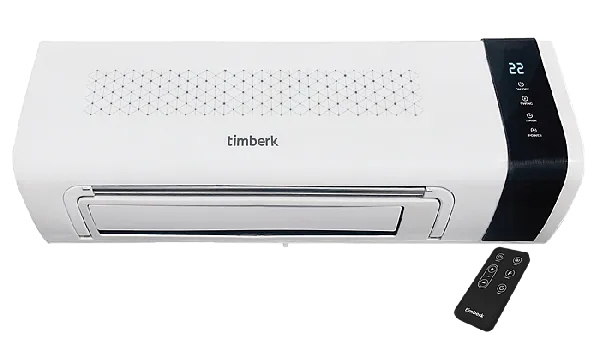 Тепловентилятор настенный Timberk T-FH1.2-B10MC-B