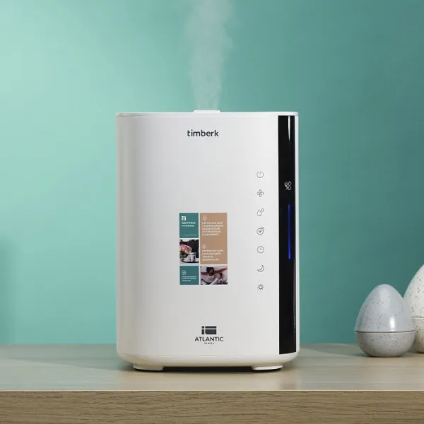 Увлажнитель воздуха Timberk Atlantic T-HU3.5-A14E-W.  Увлажнители увлажнитель воздуха timberk atlantic t-hu3.5-a14e-w