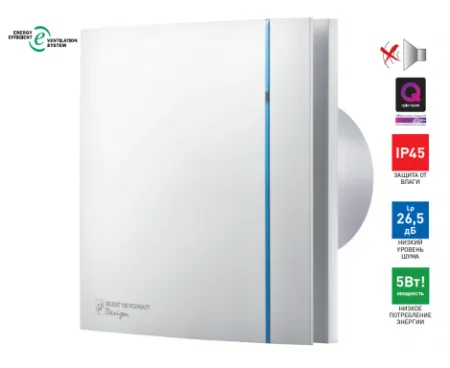 Осевой вентилятор Soler&Palau Silent-100 CRZ Design Ecowatt 5210611000