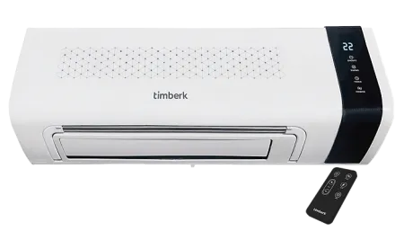 Тепловентилятор настенный Timberk T-FH1.2-B10MC-B