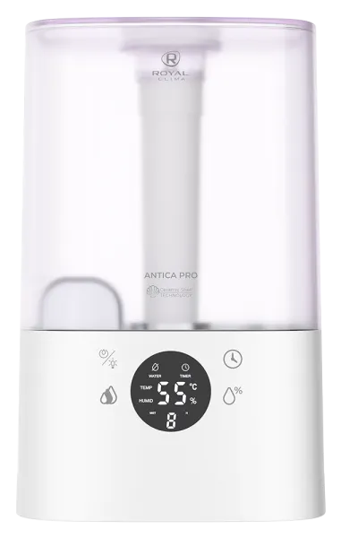 Увлажнители увлажнитель воздуха royal clima antica pro ruh-anp300/4.3e-wt 