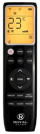 Сплит-система Royal Clima Supremo Nero Full DC EU Inverter RCI-RSN75HN.  Сплит-система Royal Clima Supremo Nero Full DC EU Inverter RCI-RSN75HN