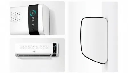 Тепловентилятор настенный Timberk T-FH1.2-B10MC-B