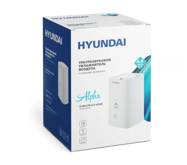 Увлажнитель воздуха Hyundai H-HU17E-5.0-UI192.  Увлажнители увлажнитель воздуха hyundai h-hu17e-5.0-ui192