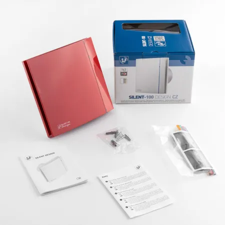 Осевой вентилятор Soler&Palau Silent-100 CZ Red Design - 4C [5210611800]