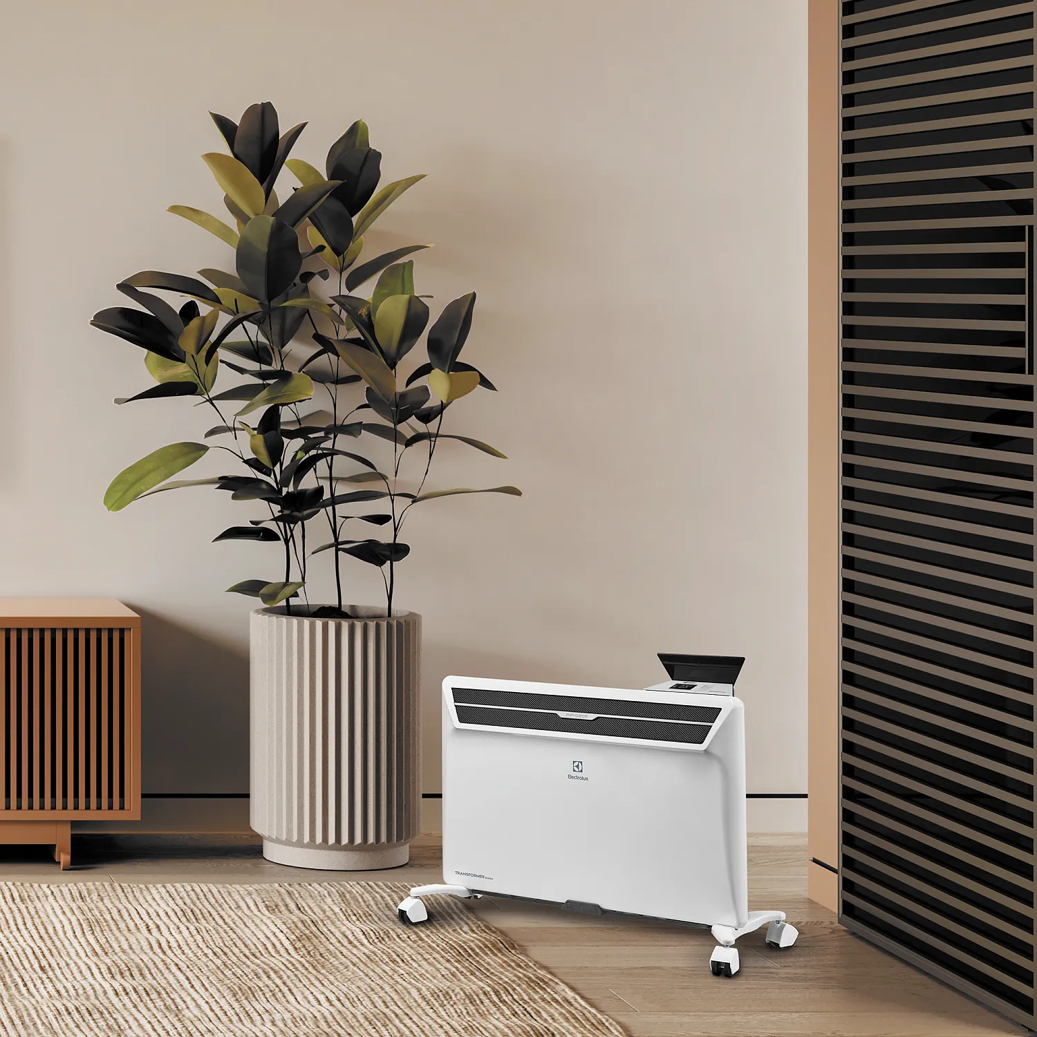 Конвектор Electrolux Air Gate Transformer с блоком управления и шасси ECH/AG2-2500 T-TUI4 (инвертор)