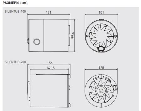Осевой вентилятор Soler&Palau Silentub-200 [5210316600]