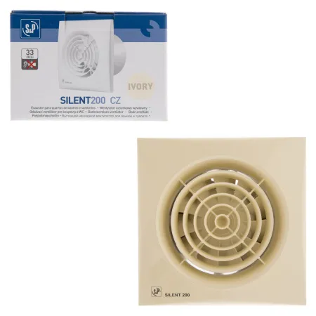 Осевой вентилятор Soler&Palau Silent-200 CZ Ivory [5210625100]