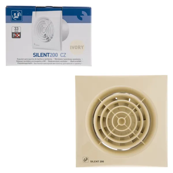 Осевой вентилятор Soler&Palau Silent-200 CZ Ivory [5210625100]