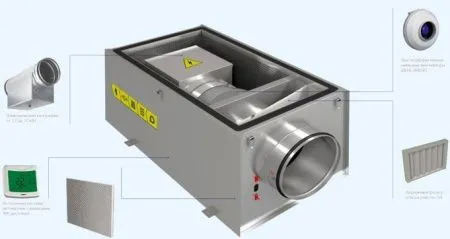 Установка приточная Shuft ECO 160/1-3,0/ 1-A