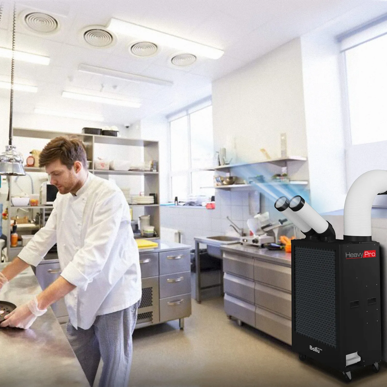 Мобильный кондиционер Ballu Heavy Pro BGK5