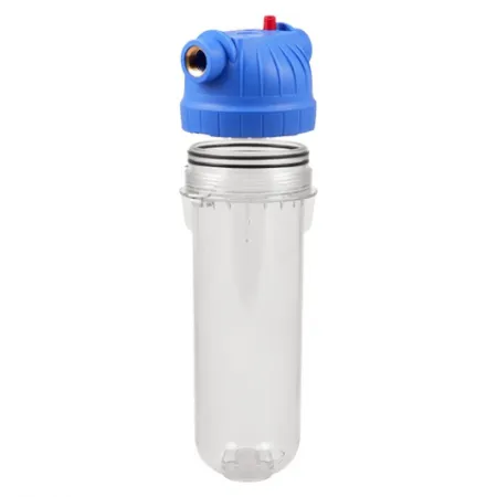 WFK-12, Магистральный фильтр для воды. Вход ЛАТУНЬ 1/2 с фиксатором