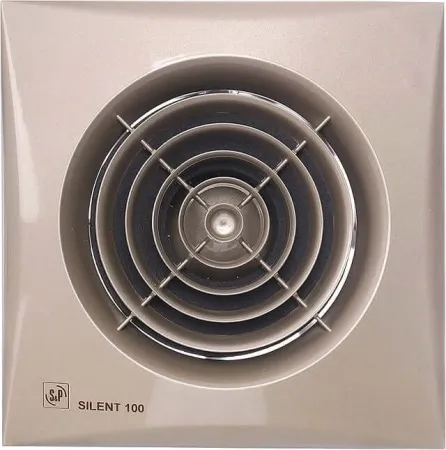 Осевой вентилятор Soler&Palau Silent-100 CZ Champagne [5210616900]