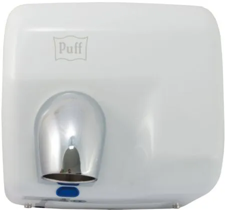 Puff-8845 электросушилка для рук, белый, нержавейка