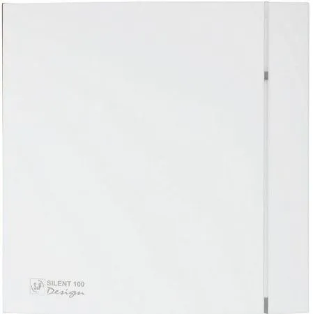 Осевой вентилятор Soler&Palau SILENT-100 CRZ MATT WHITE DESIGN (Таймер)