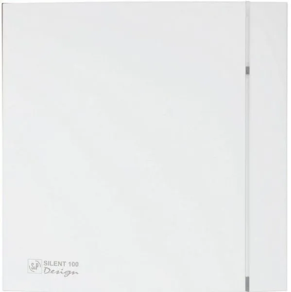 Осевой вентилятор Soler&Palau SILENT-100 CRZ MATT WHITE DESIGN (Таймер)
