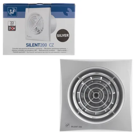 Осевой вентилятор Soler&Palau Silent-200 CZ Silver [5210318100]