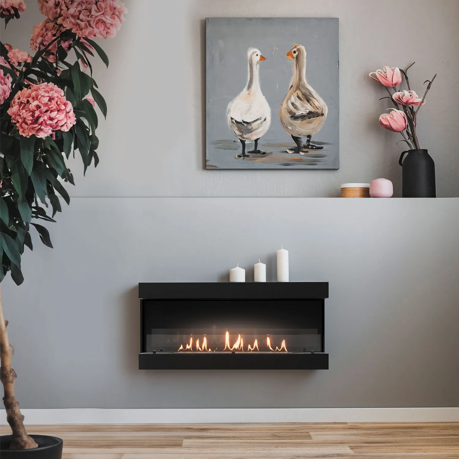 Биокамин Firelight BFP/W-90 View