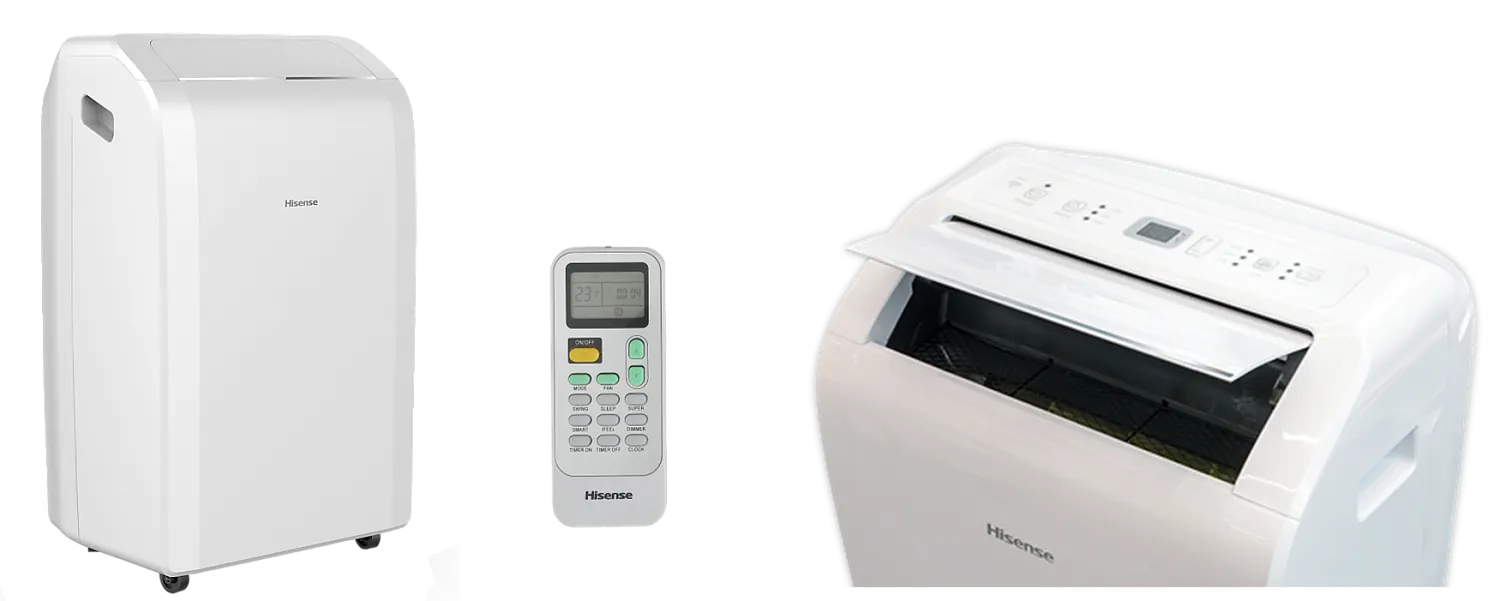 Мобильный кондиционер Hisense Q-Series AP-09CW4GGQS00 Мобильный кондиционер Hisense Q-Series AP-09CW4GGQS00