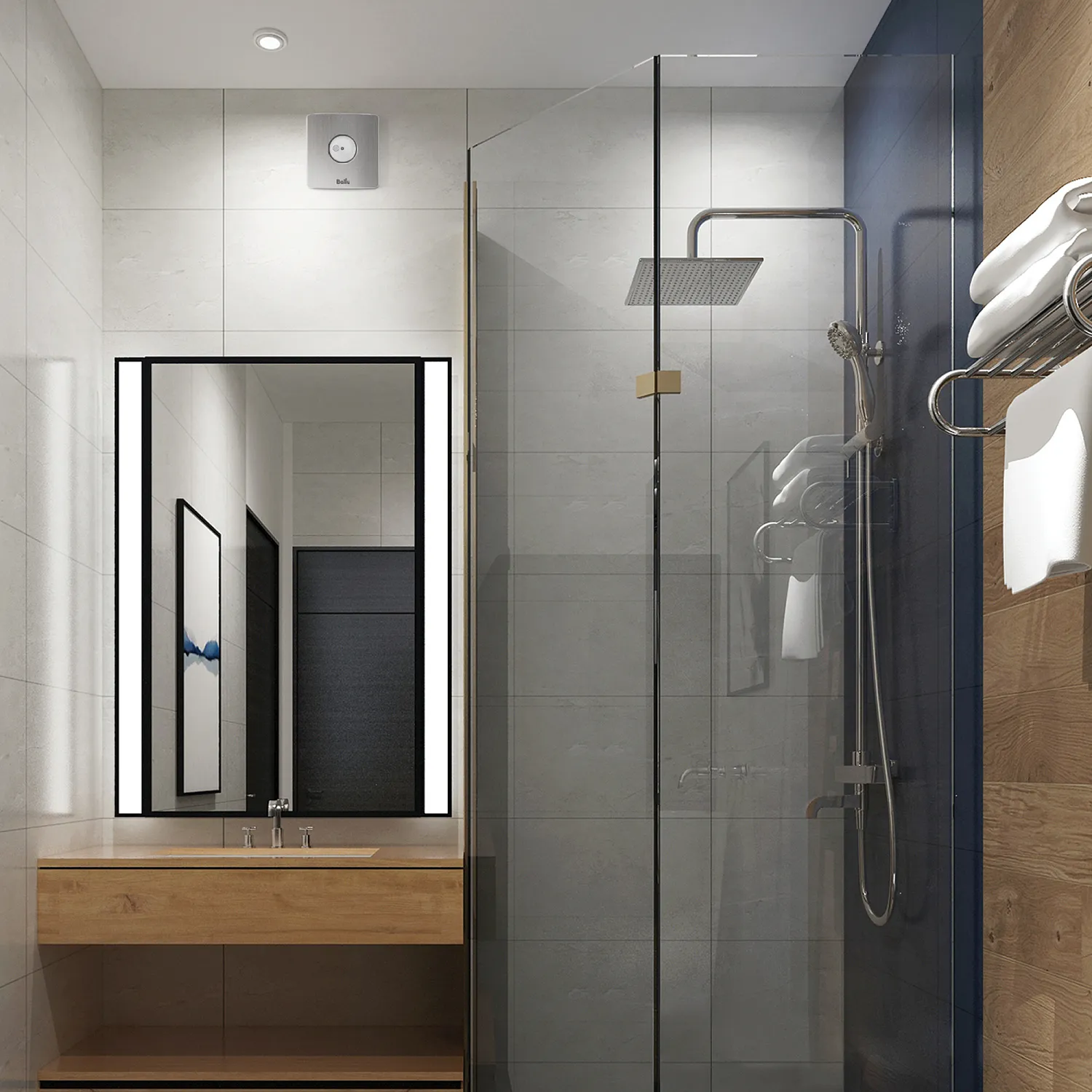 Осевой вентилятор Ballu BAFS-100 Осевой вентилятор Ballu BAFS-100