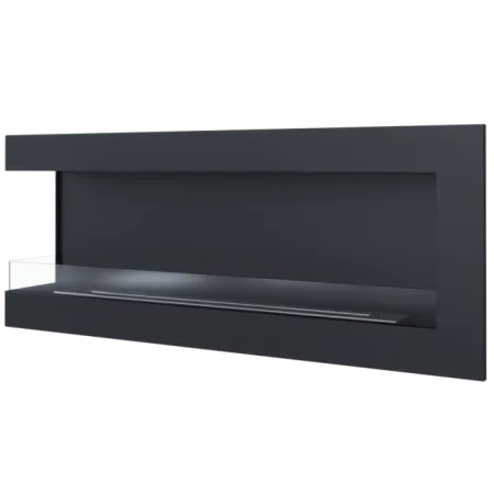 Биокамин с остеклением Kratki Delta 1200 левый