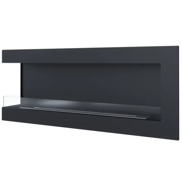 Биокамин с остеклением Kratki Delta 1200 левый