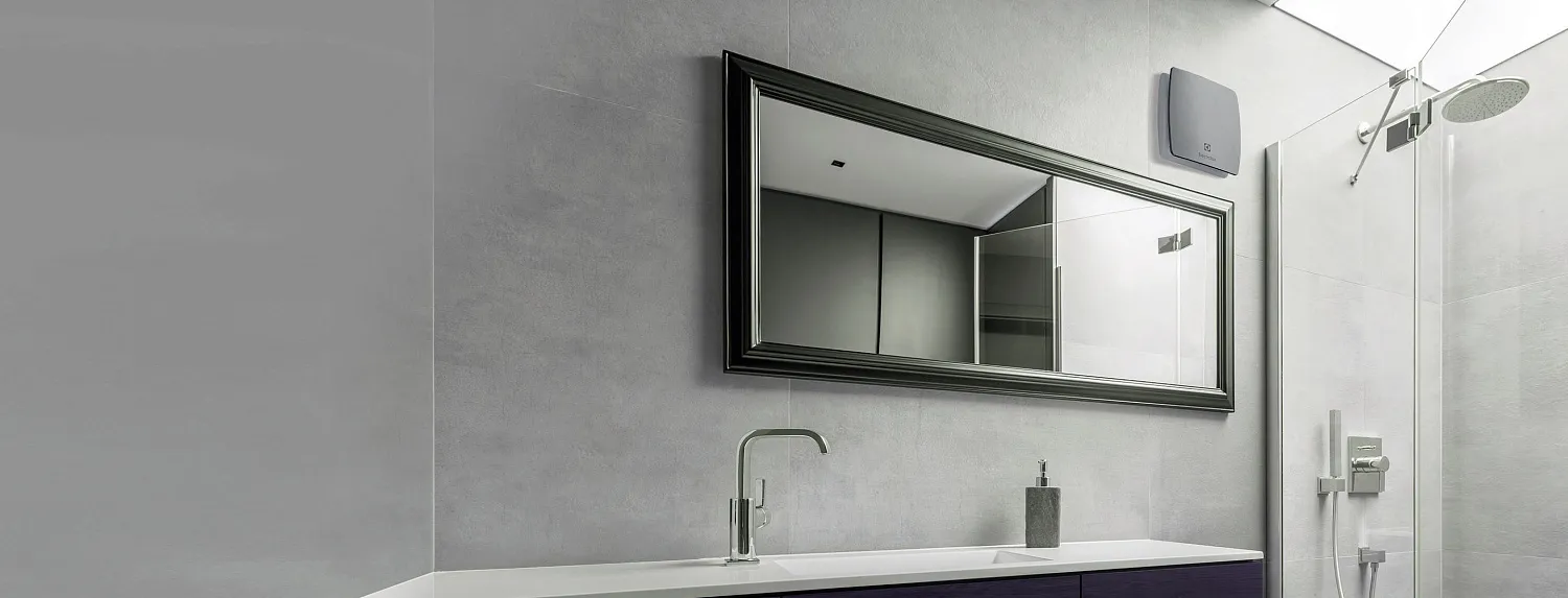 Осевой вентилятор Electrolux Glass EAFG-150 (серый)