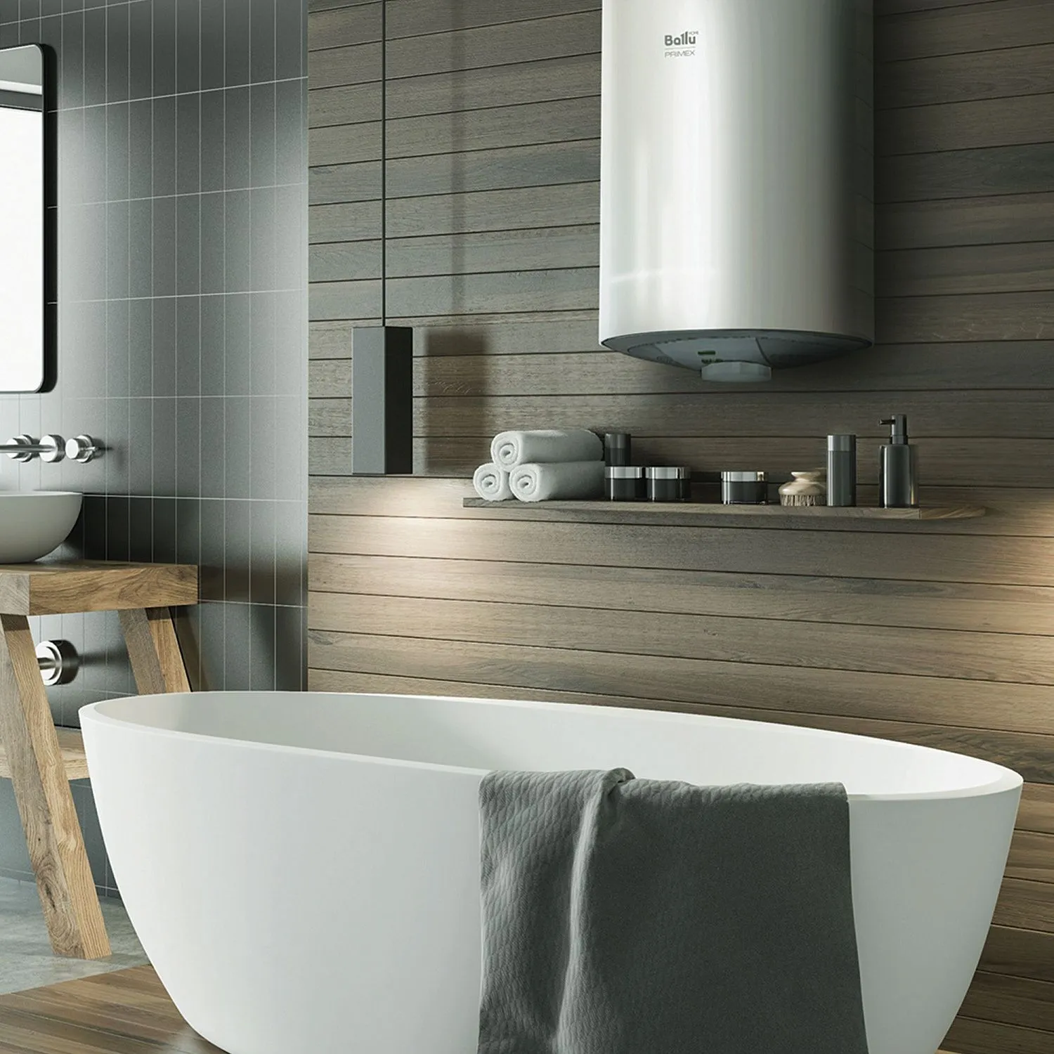 Накопительный  водонагреватель Ballu BWH/S 50 Primex Накопительный  водонагреватель Ballu BWH/S 50 Primex