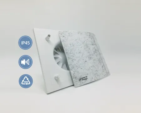 Осевой вентилятор Soler&Palau Silent-100 CZ Marble White Design - 4C [5210612000]