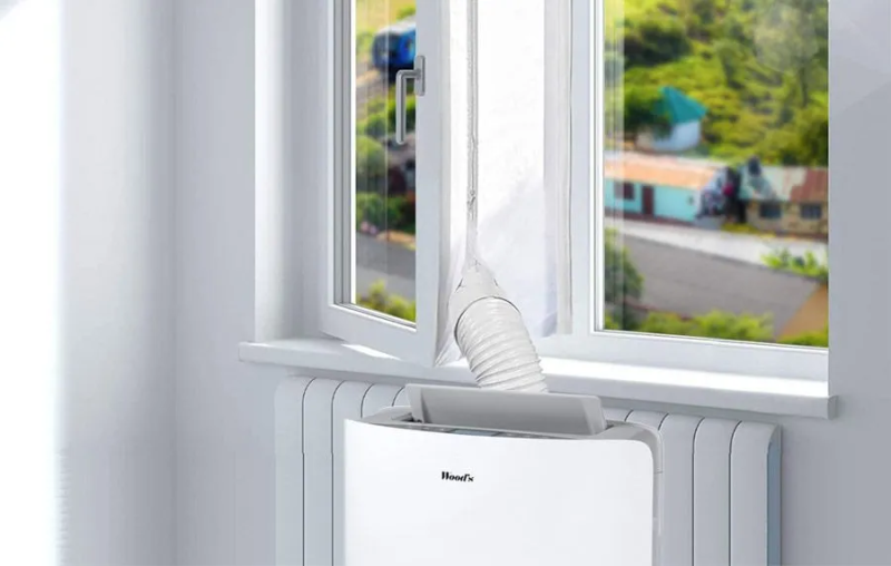 Установка мобильного кондиционера