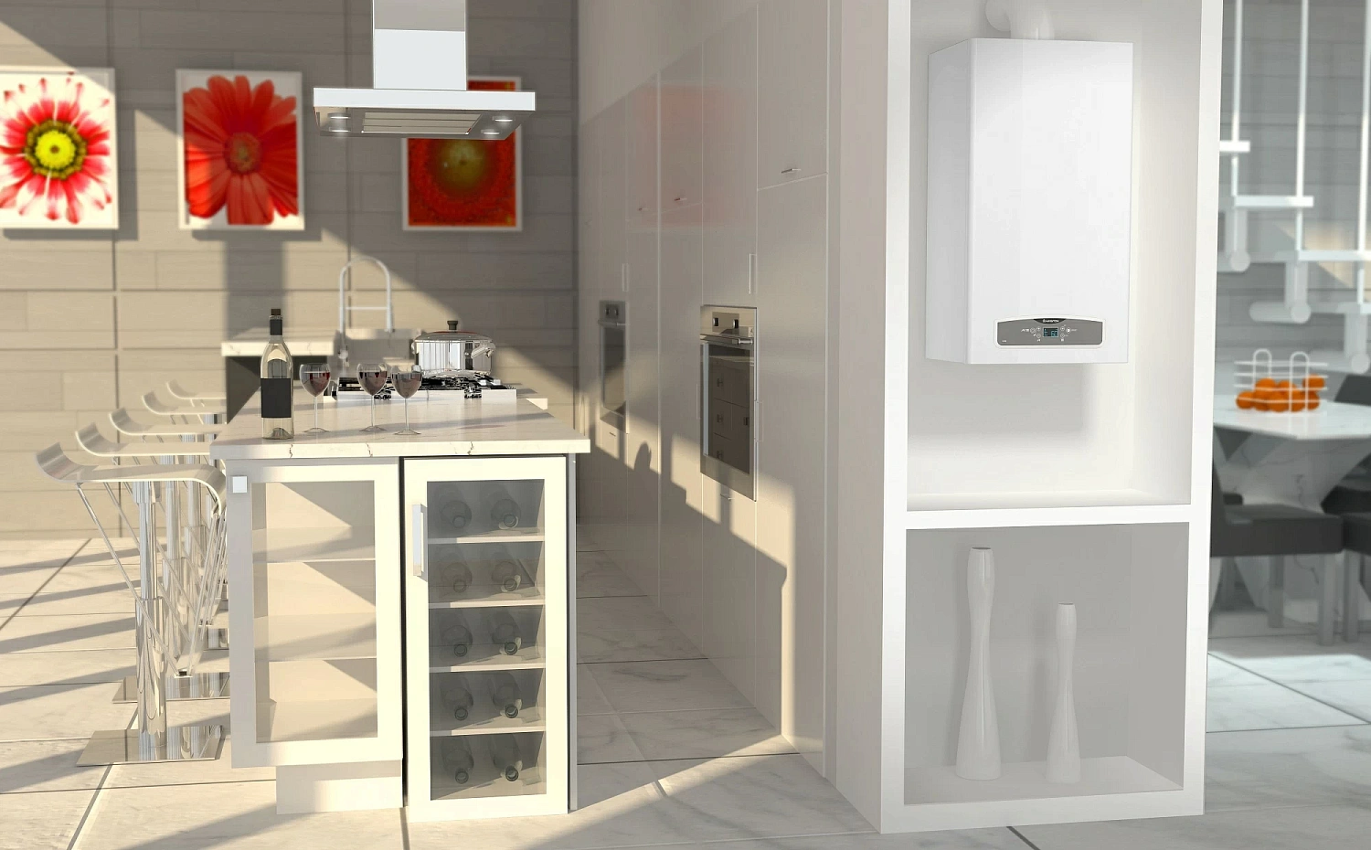 Отопительный котел Ariston CARES X 24 CF NG