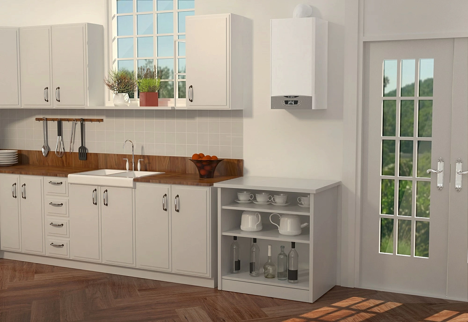 Отопительный котел Ariston CLAS X SYSTEM 24 CF NG