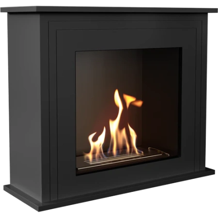 Портал с биокамином Kratki June черный