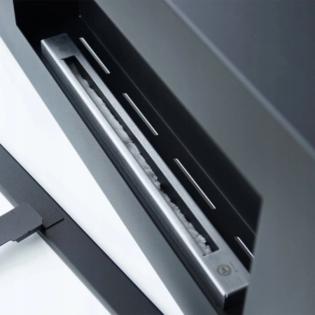 Биокамин Kratki Delta Flat черный