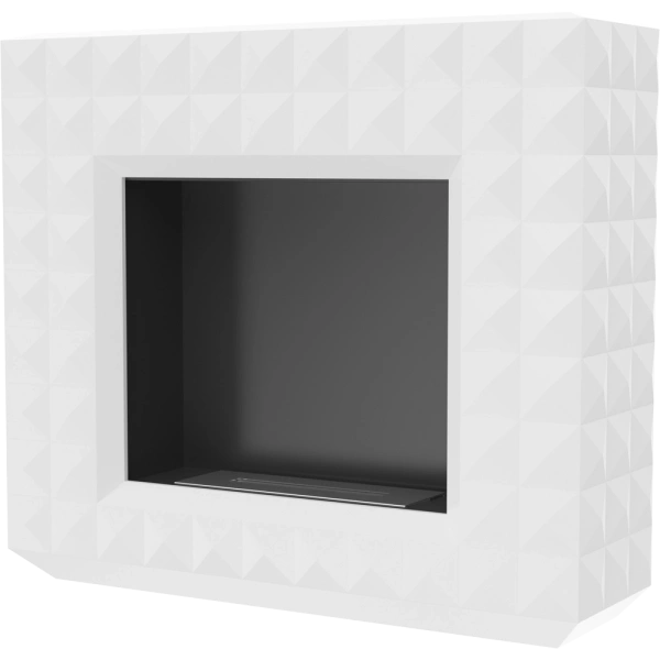 Портал с биокамином Kratki Egzul белый