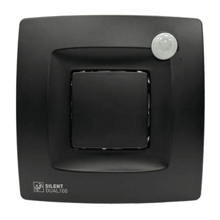 Вытяжной вентилятор Soler&Palau SILENT DUAL 100 MATT BLACK