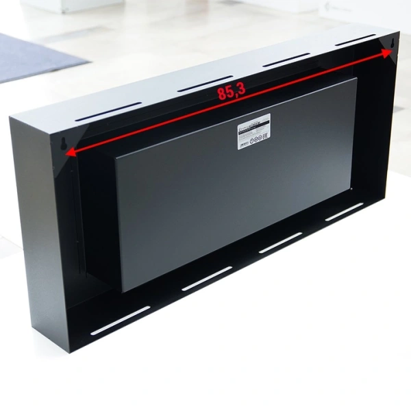 Биокамин Kratki Delta Flat черный