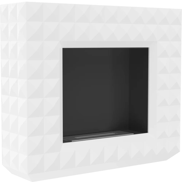 Портал с биокамином Kratki Egzul белый