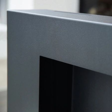 Биокамин Kratki Delta Flat черный