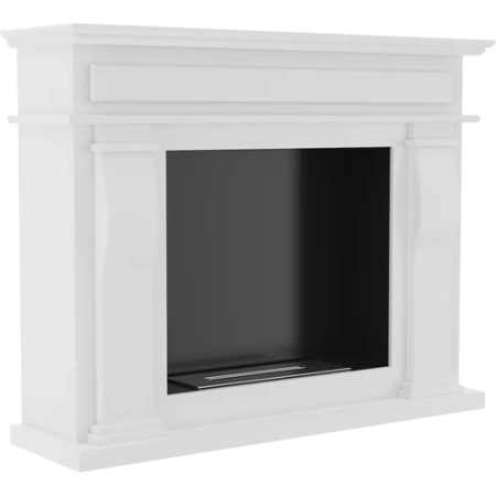 Портал с биокамином Kratki October белый