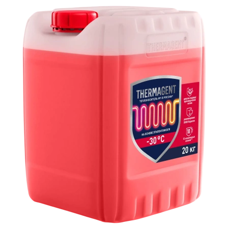 Теплоноситель Thermagent -65°C, 20л, красный Теплоноситель Thermagent -65°C, 20л, красный